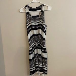 Three Eighty Two black and white sundress. XS